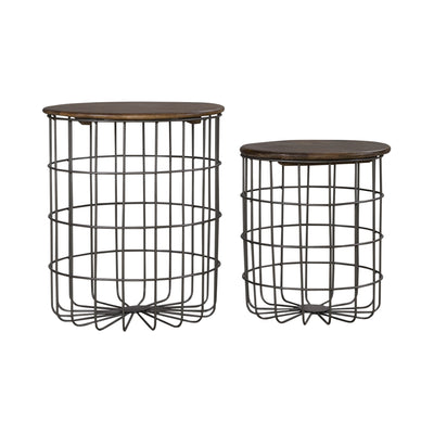 Costello Nesting Caged Accent Tables
