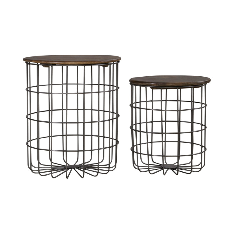 Costello Nesting Caged Accent Tables