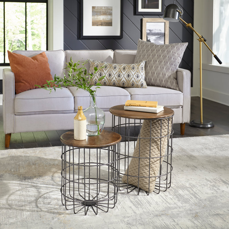 Costello Nesting Caged Accent Tables