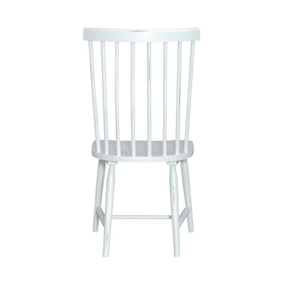 Capeside Cottage Spindle Back Side Chair - White (RTA)