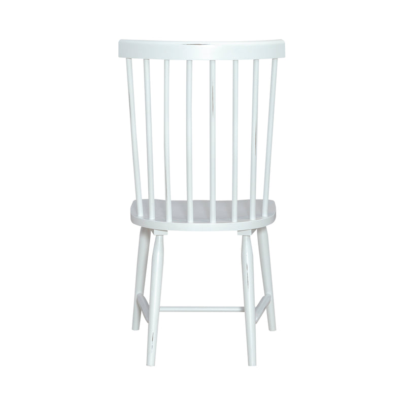 Capeside Cottage Spindle Back Side Chair - White (RTA)
