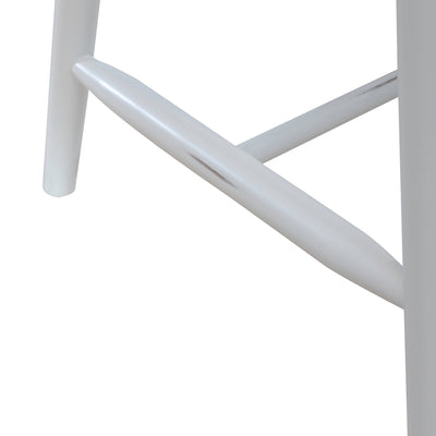 Capeside Cottage Spindle Back Side Chair - White (RTA)