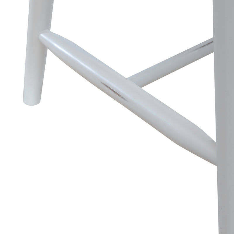 Capeside Cottage Spindle Back Side Chair - White (RTA)