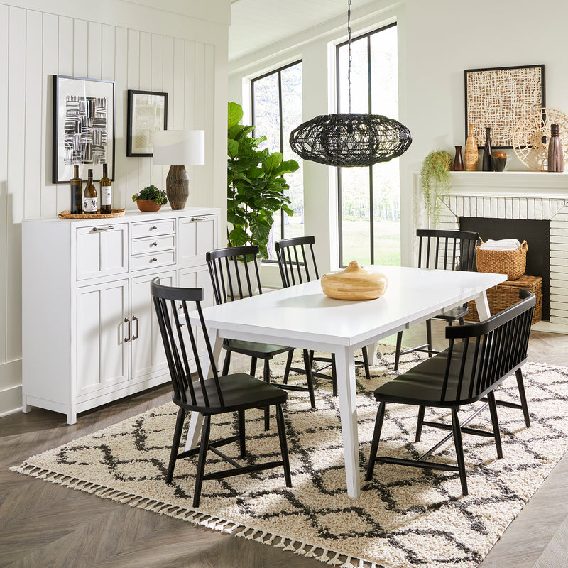 6 Piece Rectangular Table Set (224-CD-6RTS)