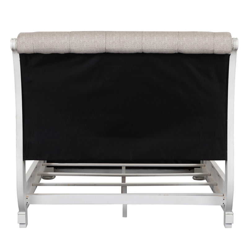 King Uph Sleigh Bed (244-BR-KUSL)
