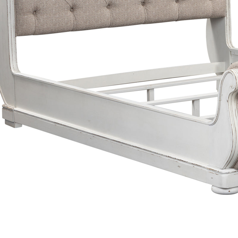 Magnolia Manor California King Uph Sleigh Bed Rails