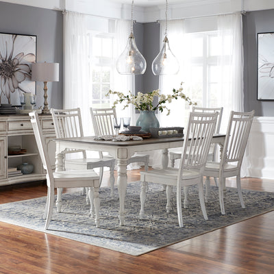 Opt 7 Piece Leg Table Set (244-CD-O7LGS)