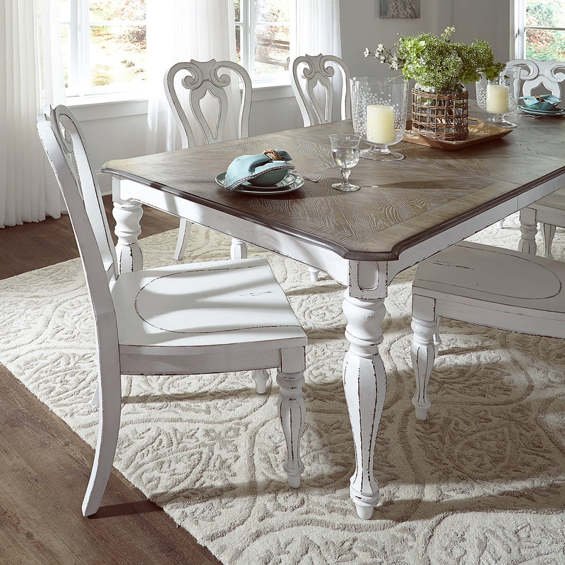 Opt 7 Piece Leg Table Set (244-DR-O7LGS)