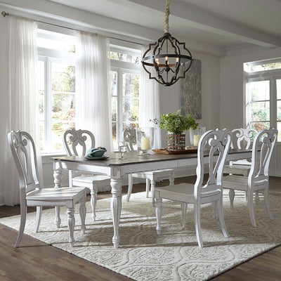 Opt 7 Piece Leg Table Set (244-DR-O7LGS)