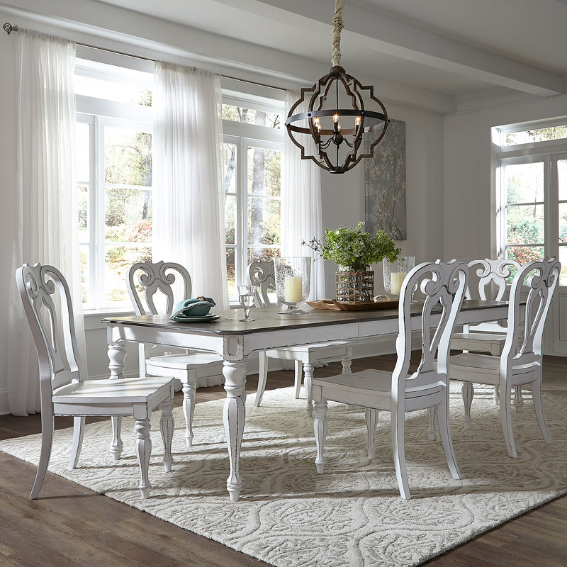 Opt 7 Piece Leg Table Set (244-DR-O7LGS)