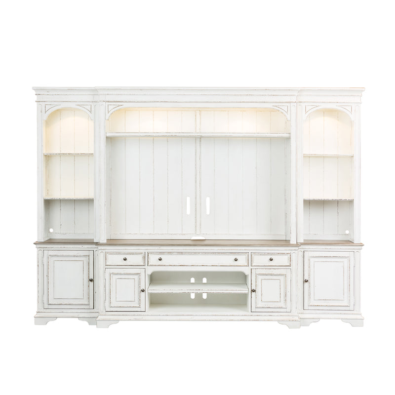 Entertainment Center with Piers (244-ENTW-ECP)