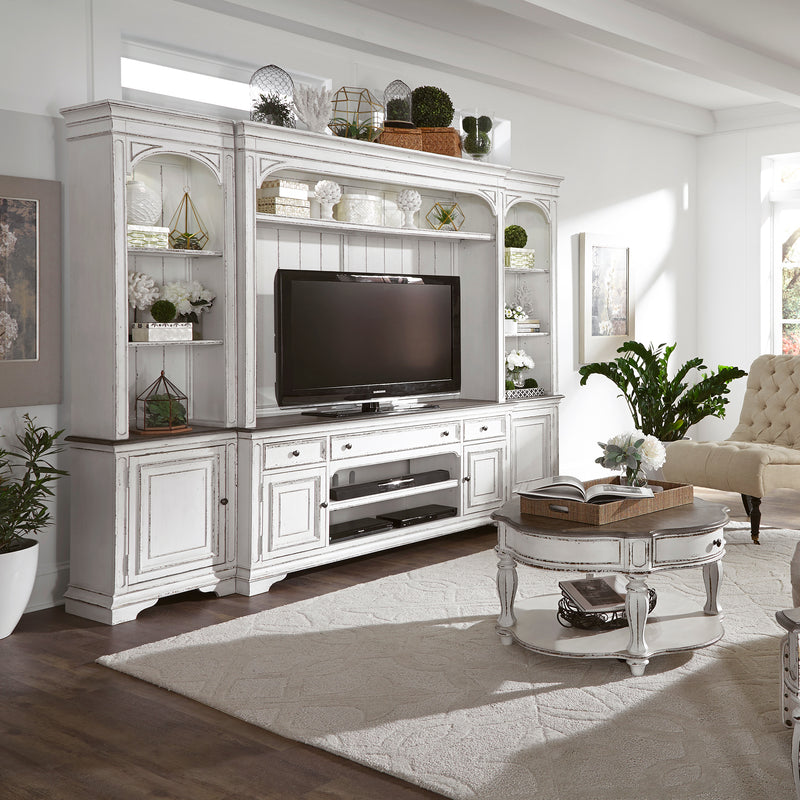 Entertainment Center with Piers (244-ENTW-ECP)