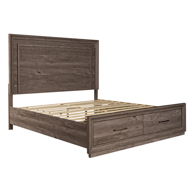 King Storage Bed (272-BR-KSB)
