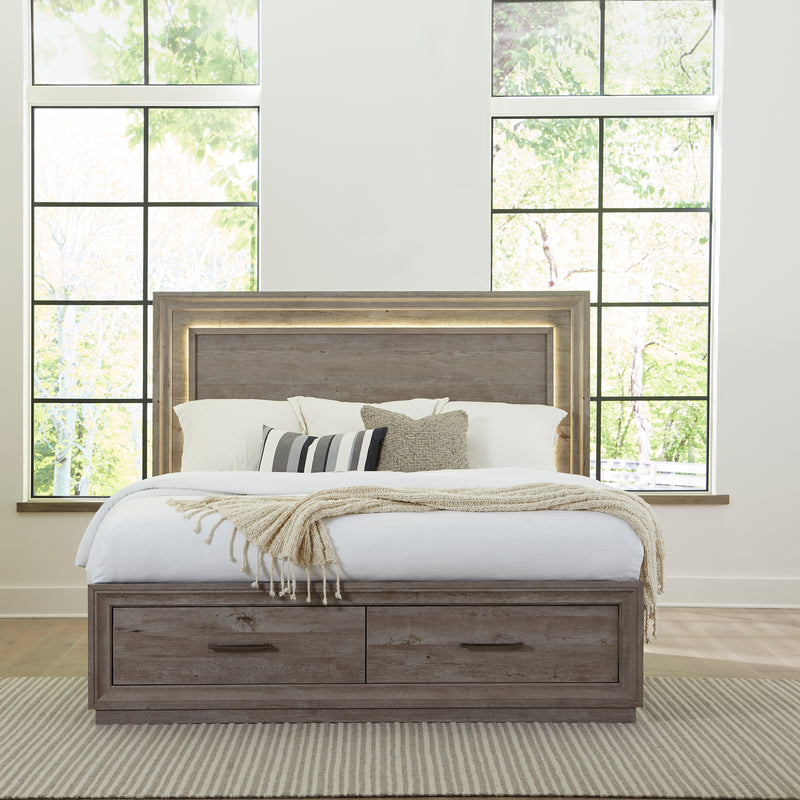 King Storage Bed (272-BR-KSB)