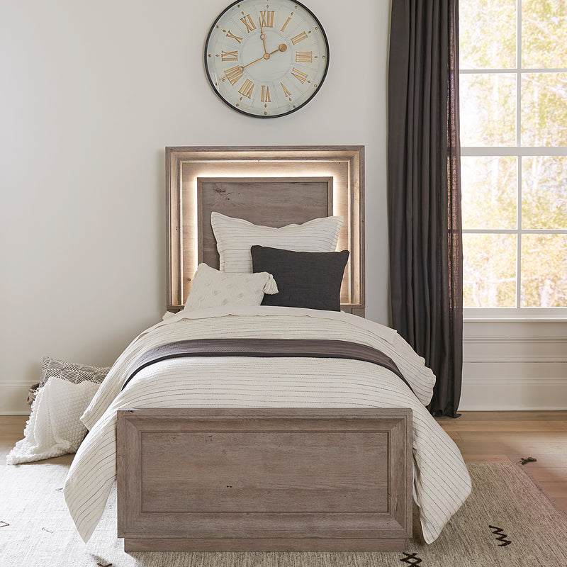 Twin Panel Bed (272-BR-TPB)