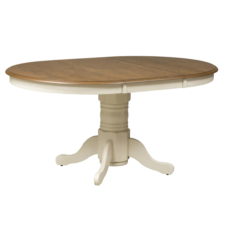 7 Piece Pedestal Table Set (278-CD-7PDS)