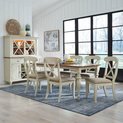 Opt 7 Piece Rectangular Table Set (303-CD-O7RLS)