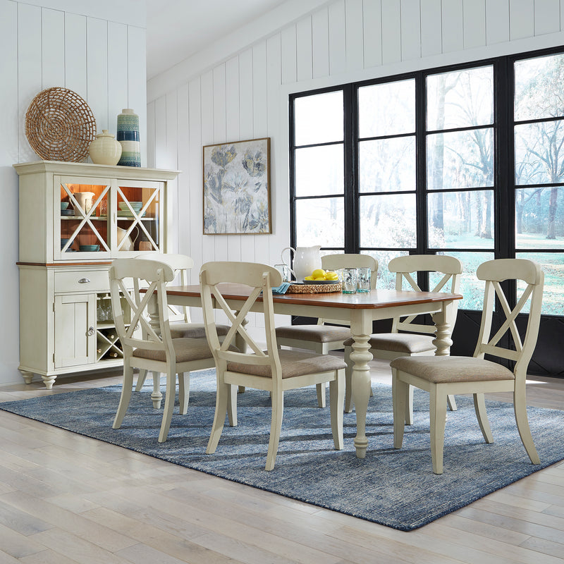 Opt 7 Piece Rectangular Table Set (303-CD-O7RLS)