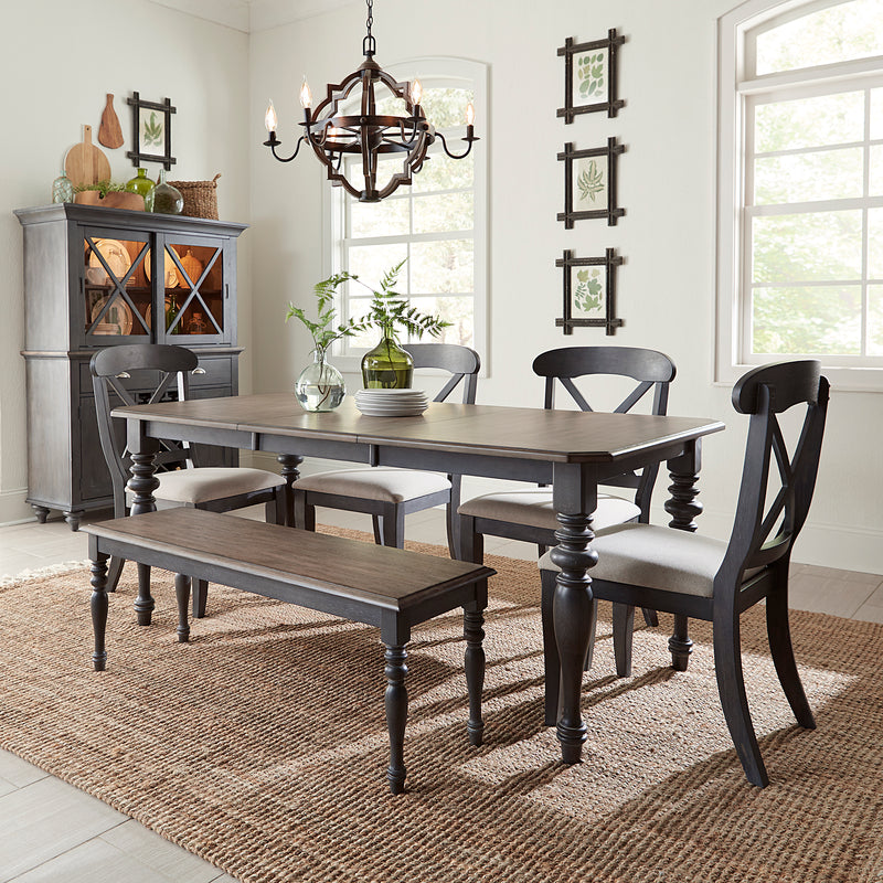 6 Piece Rectangular Table Set (303G-CD-6RTS)