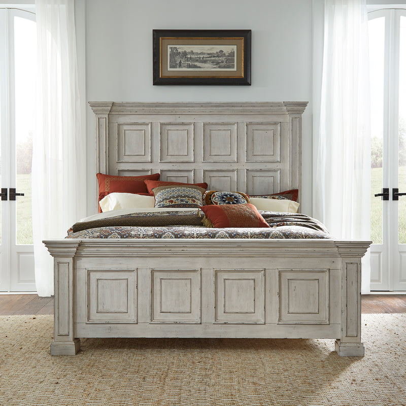 King Panel Bed (361W-BR-KPB)