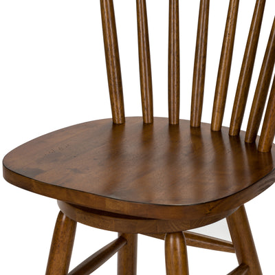 Creations II 24 Inch Swivel Counter Chair - Tobacco