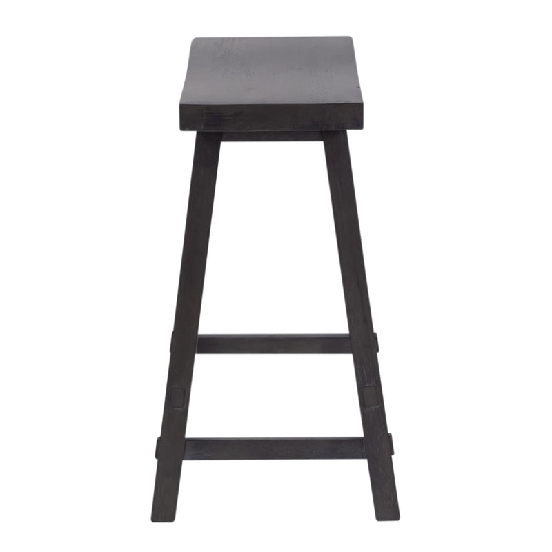 Creations II 24 Inch Sawhorse Counter Stool - Slate