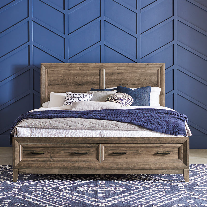 Queen Storage Bed (384-BR-QSB)
