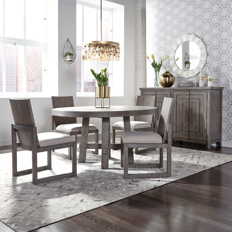 Opt 5 Piece Round Table Set (406-DR-O5ROS)