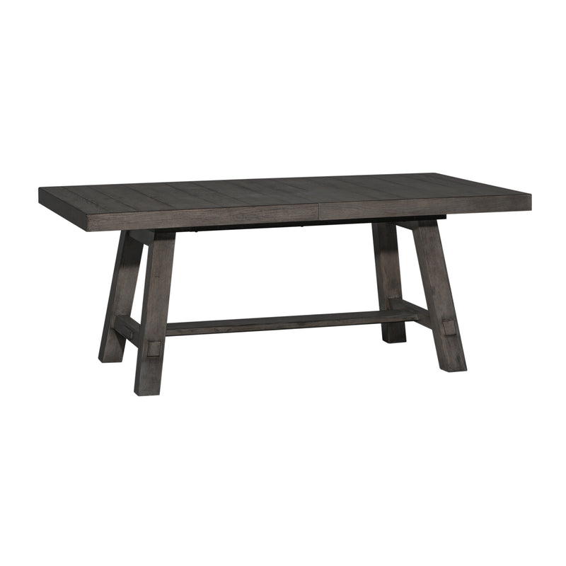 Opt 7 Piece Trestle Table Set (406-DR-O7TRS)