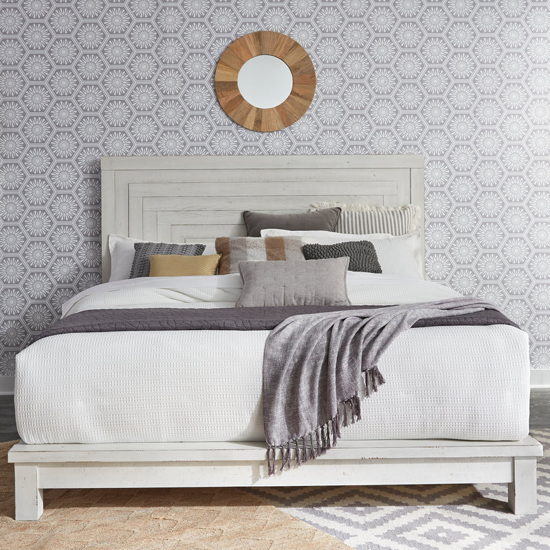 King Platform Bed (406W-BR-KPL)