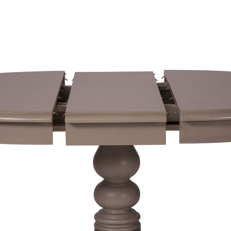 5 Piece Pedestal Table Set (407-CD-5PDS)