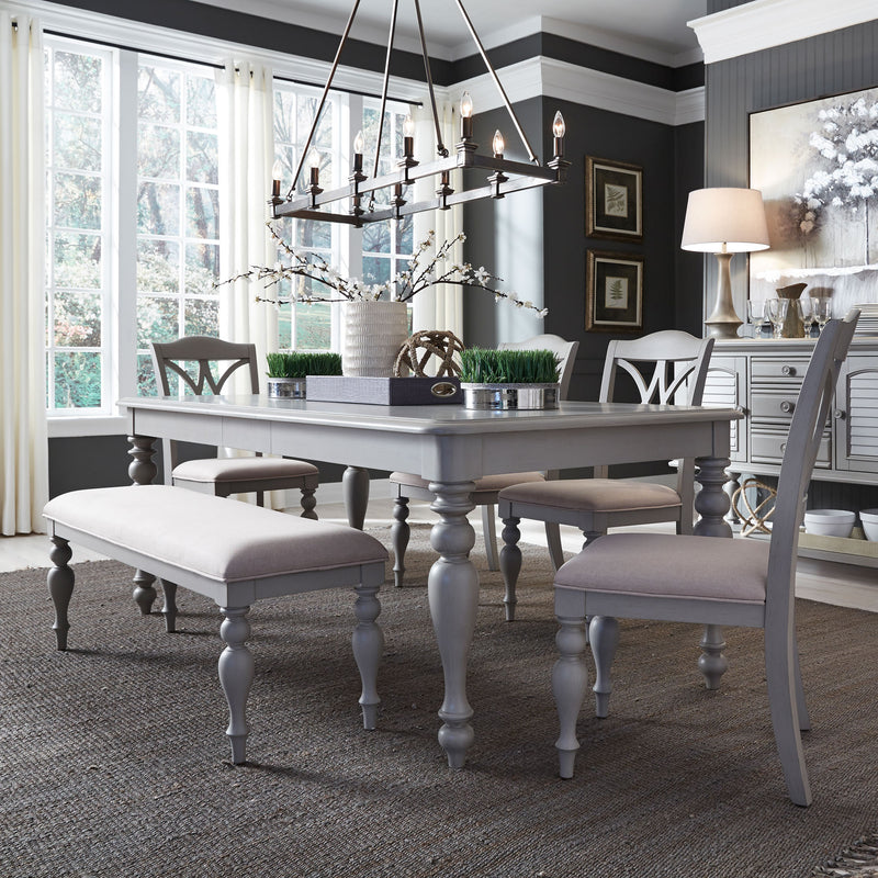 6 Piece Rectangular Table Set (407-CD-6RTS)