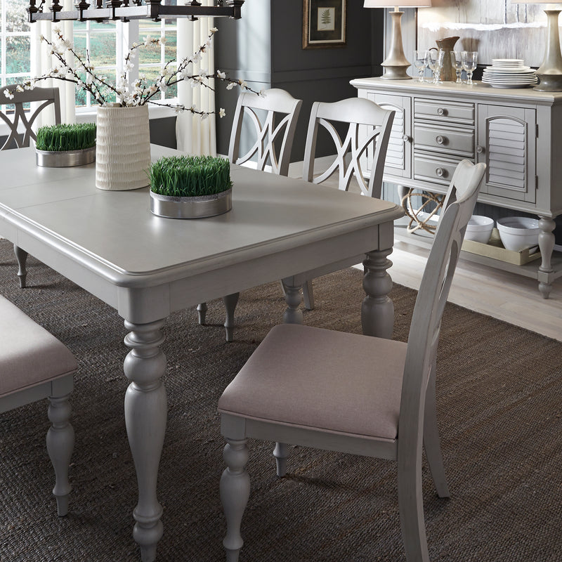7 Piece Rectangular Table Set (407-CD-7RLS)