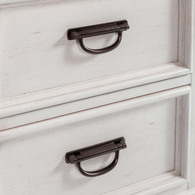 Allyson Park 2 Drawer Night Stand w/ Charging Station