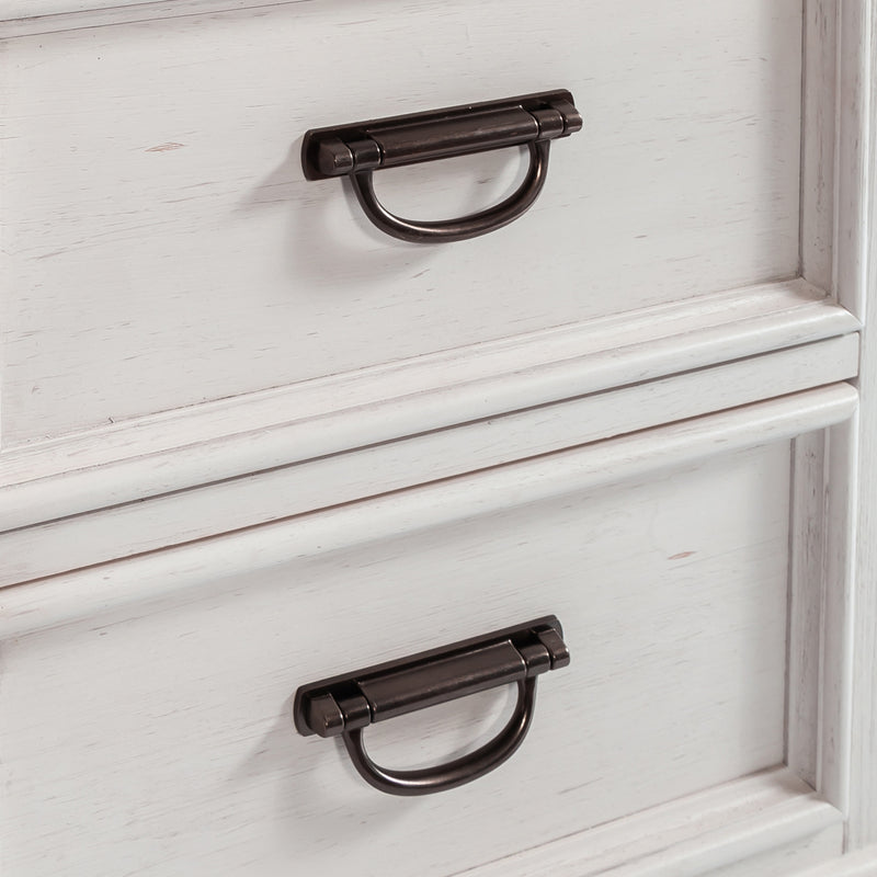 Allyson Park 2 Drawer Night Stand w/ Charging Station