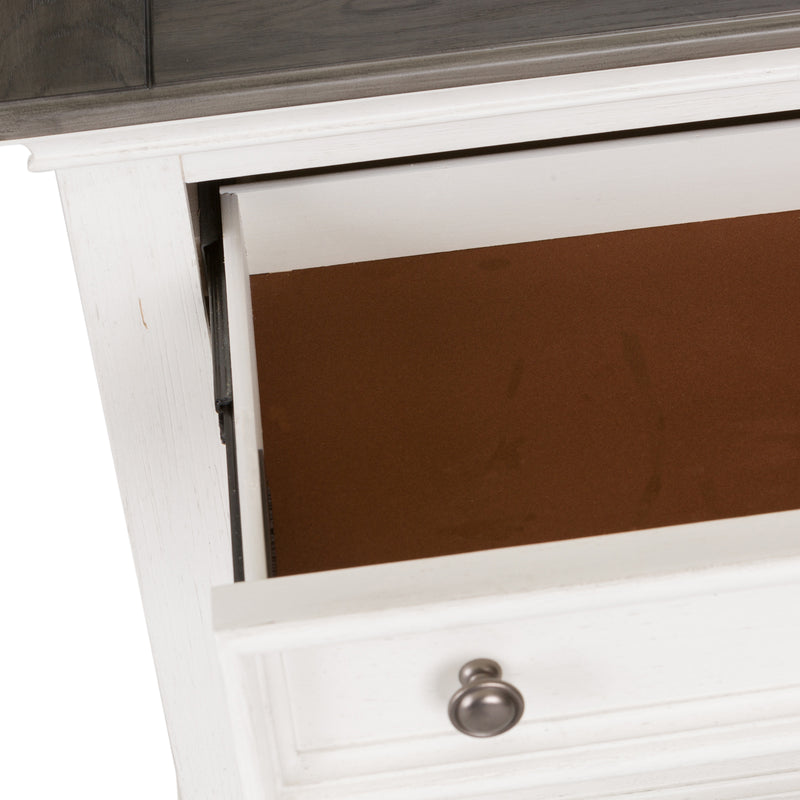 Allyson Park Night Stand w/ Charging Station
