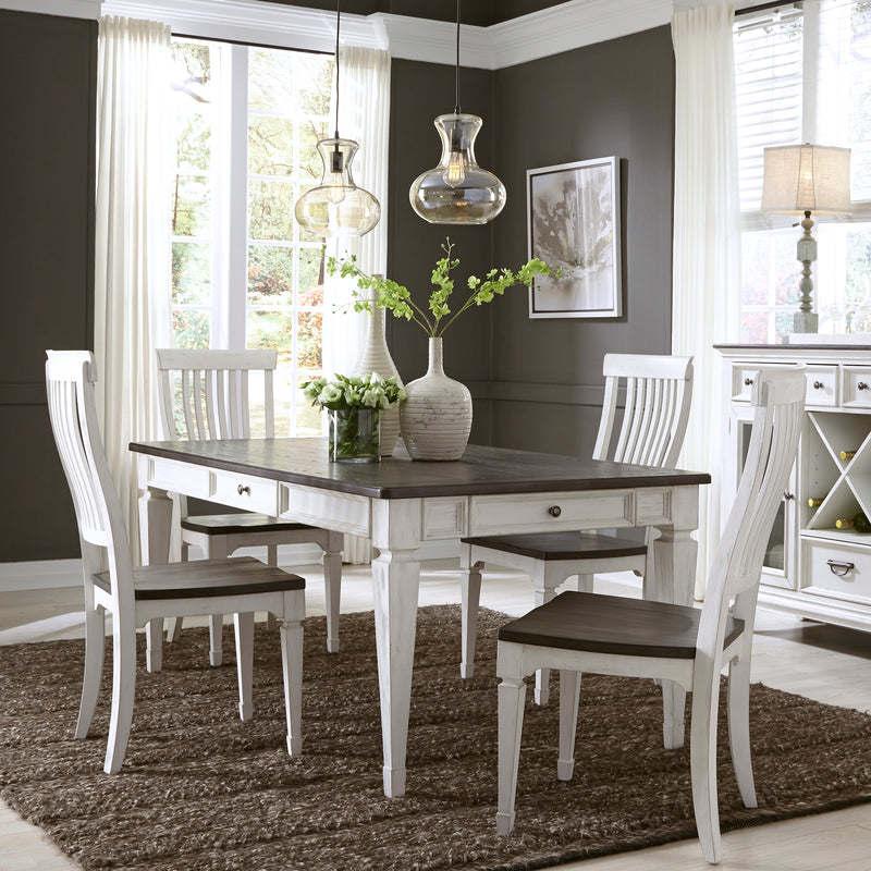 5 Piece Rectangular Table Set (417-DR-5RLS)