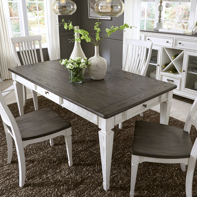 5 Piece Rectangular Table Set (417-DR-5RLS)