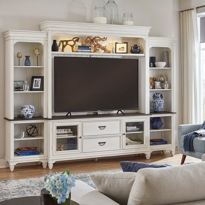Entertainment Center with Piers (417-ENT-ECP)