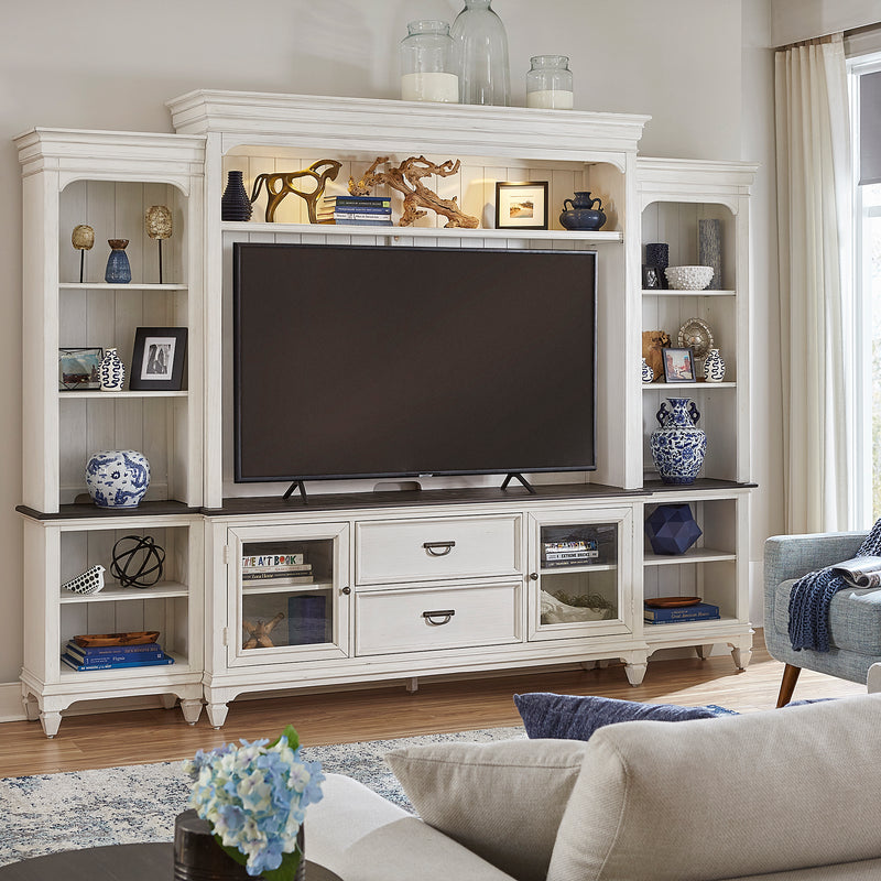 Entertainment Center with Piers (417-ENT-ECP)