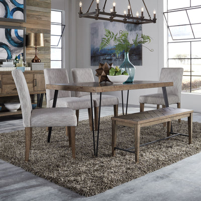 6 Piece Rectangular Table Set (42-CD-6RTS)