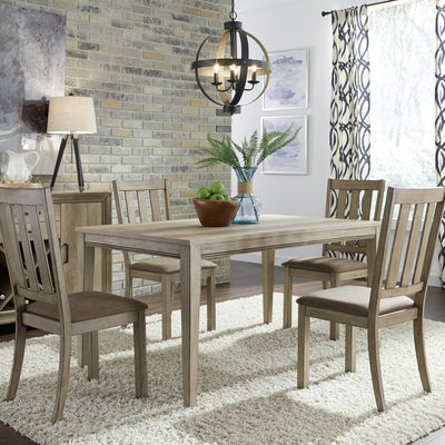 5 Piece Leg Table Set (439-DR-5LTS)