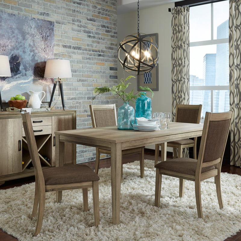 Opt 5 Piece Rectangular Table Set (439-DR-O5RLS)