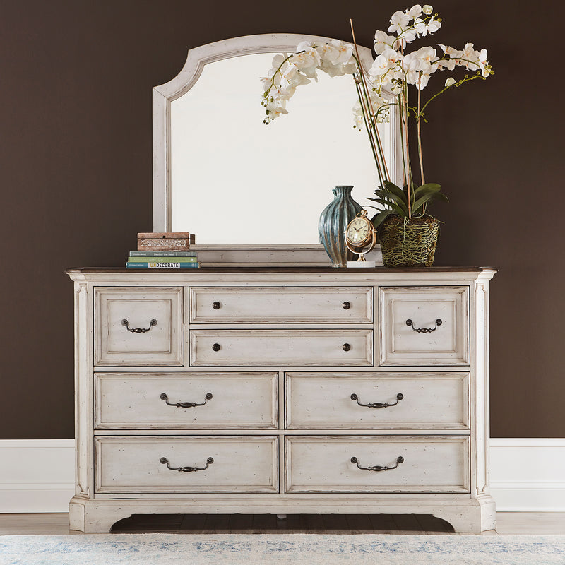 Dresser & Mirror (455W-BR-DM)