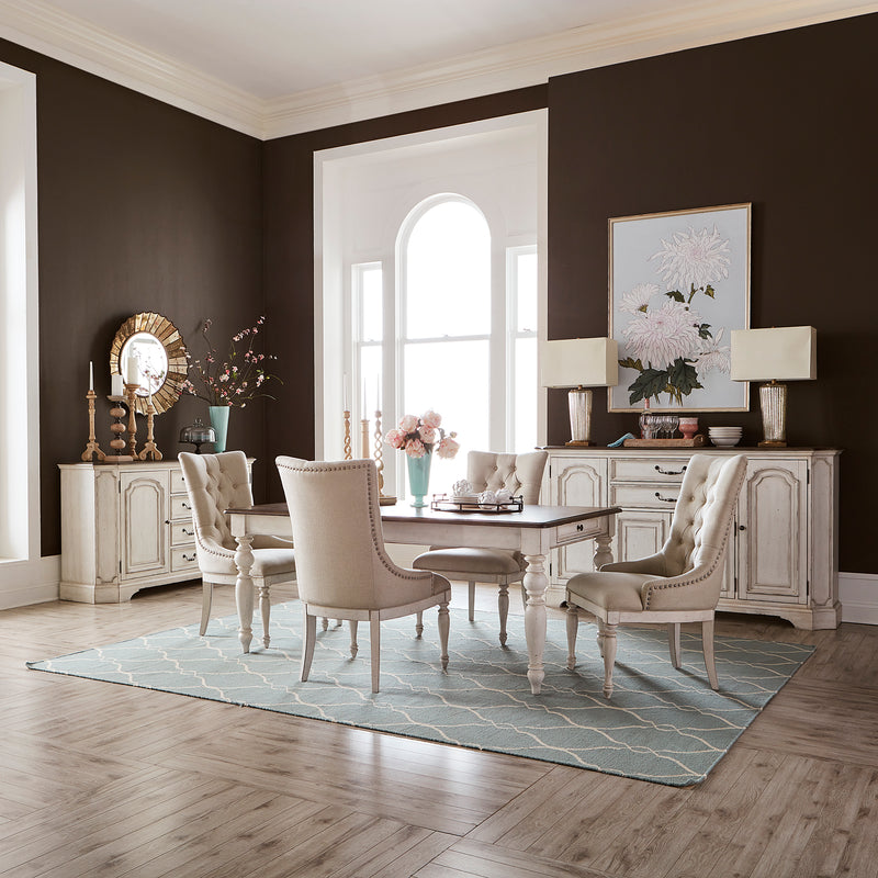 Opt 5 Piece Rectangular Table Set (455W-DR-O5RLS)