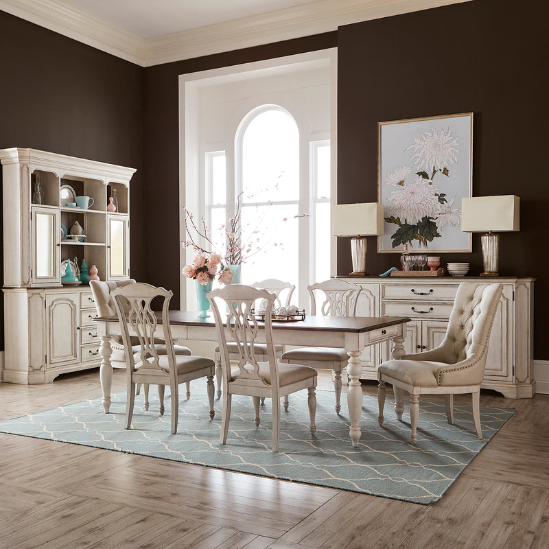 Opt 7 Piece Rectangular Table Set (455W-DR-O7RLS)