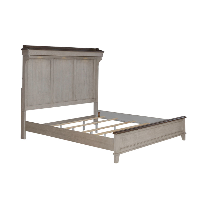 King Mantle Bed (457-BR-KMT)