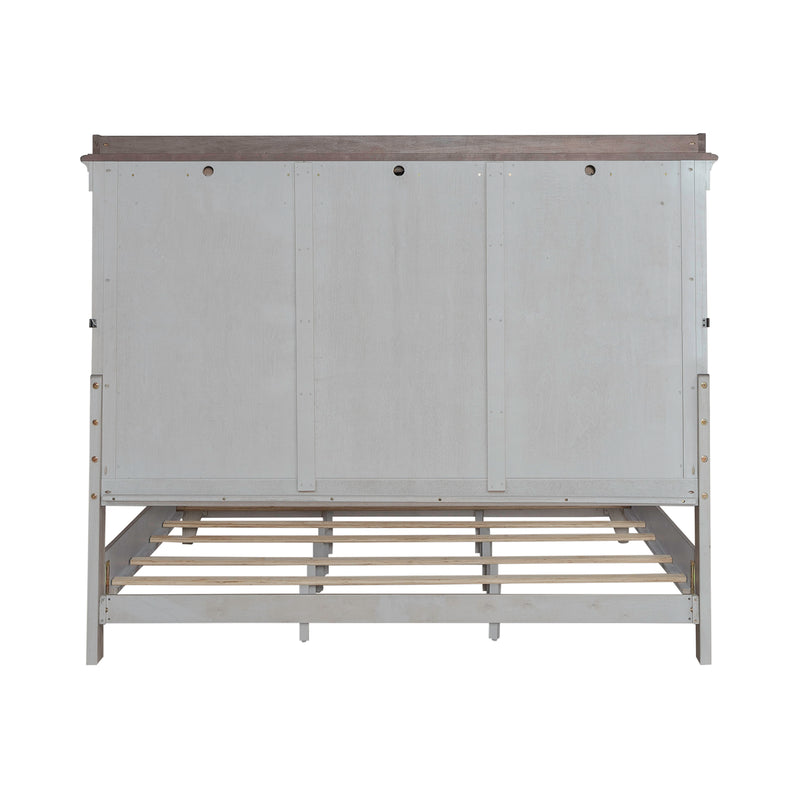 King Mantle Bed (457-BR-KMT)