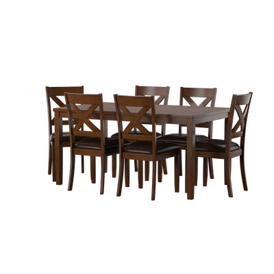 Thornton II 7 Piece Rectangular Table Set