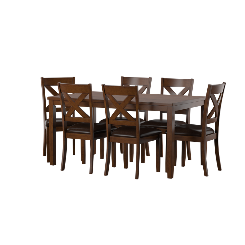 Thornton II 7 Piece Rectangular Table Set